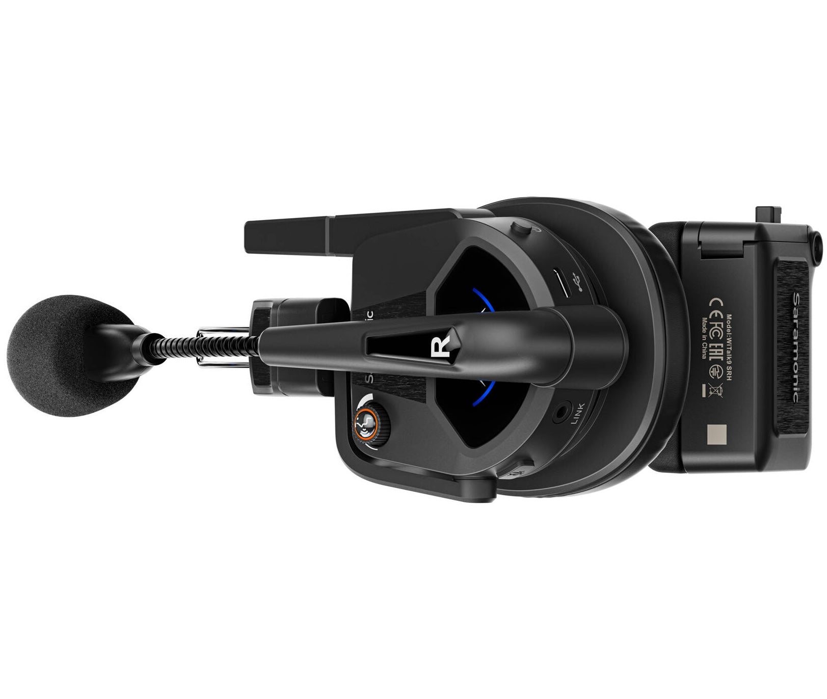 Saramonic WiTalk9 WT9S 9-person wireless video equipment system with microphones and receiver for professional audio recording