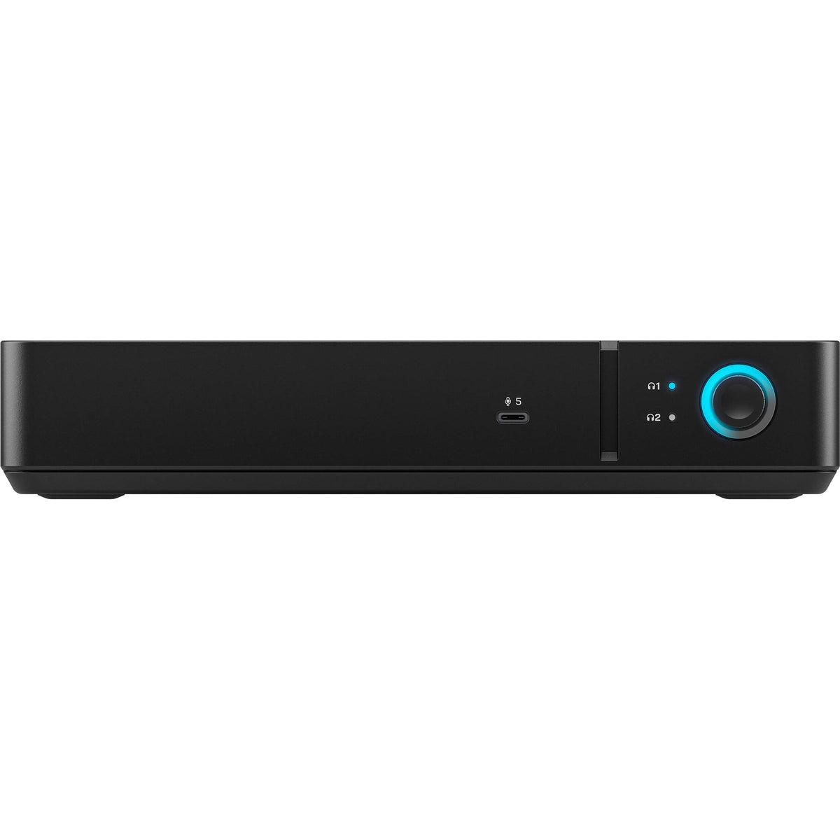 Rode RodeCaster Video Core video edit controller with multiple buttons and dials for professional video editing and audio control.