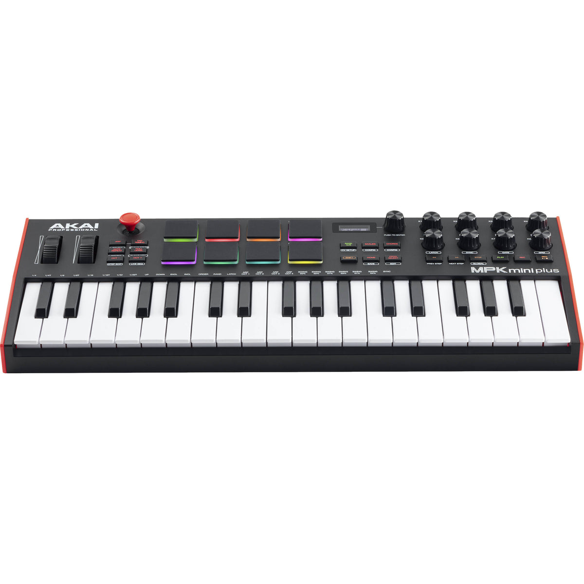 Akai Professional MPK Mini Plus midi keyboards, alternate view 3