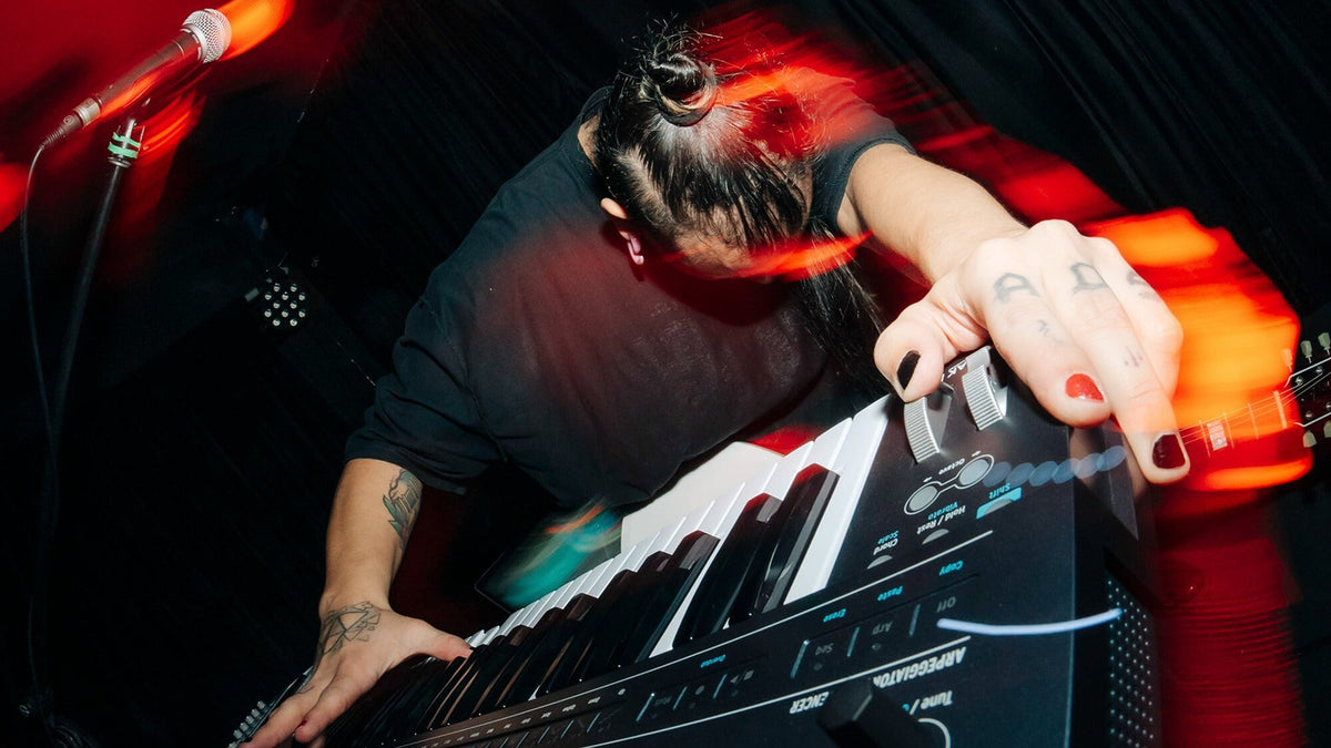 Arturia MiniFreak 49 played live on stage