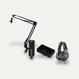 Arturia MiniFuse 1 + Audio-Technica AT2020 + ATH-M20x Home Studio Set