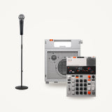 Teenage Engineering EP-35 K.O. AMP + EP-133 K.O. II + Shure SM58 + K&M 260/1 Groove-set