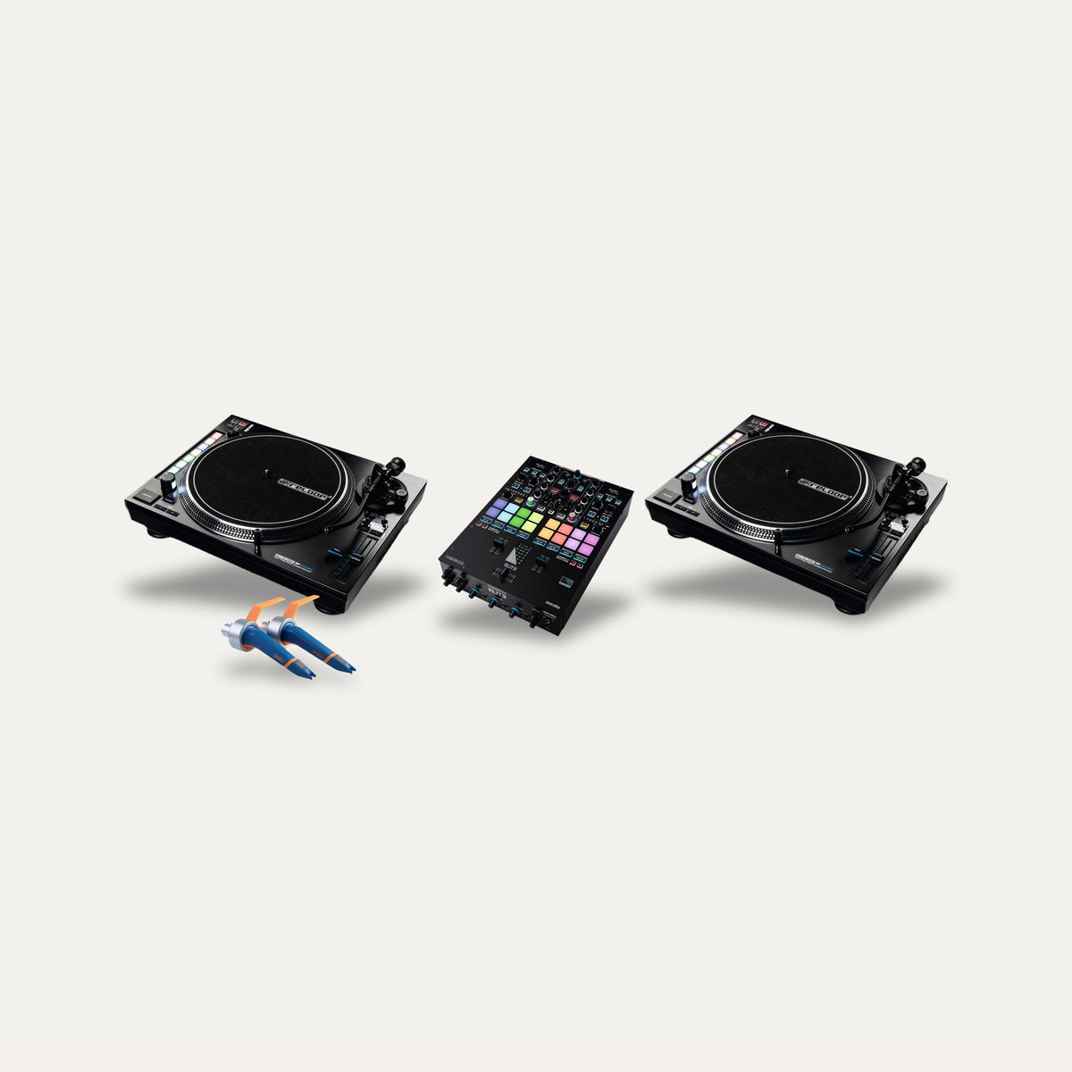 2 x Reloop RP-8000 MK2 + Reloop ELITE + Ortofon Concorde DJ DVS Set