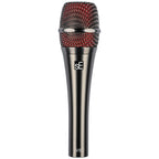 sE Electronics V8 dynamic vocal microphone in Graphite Grey, front view