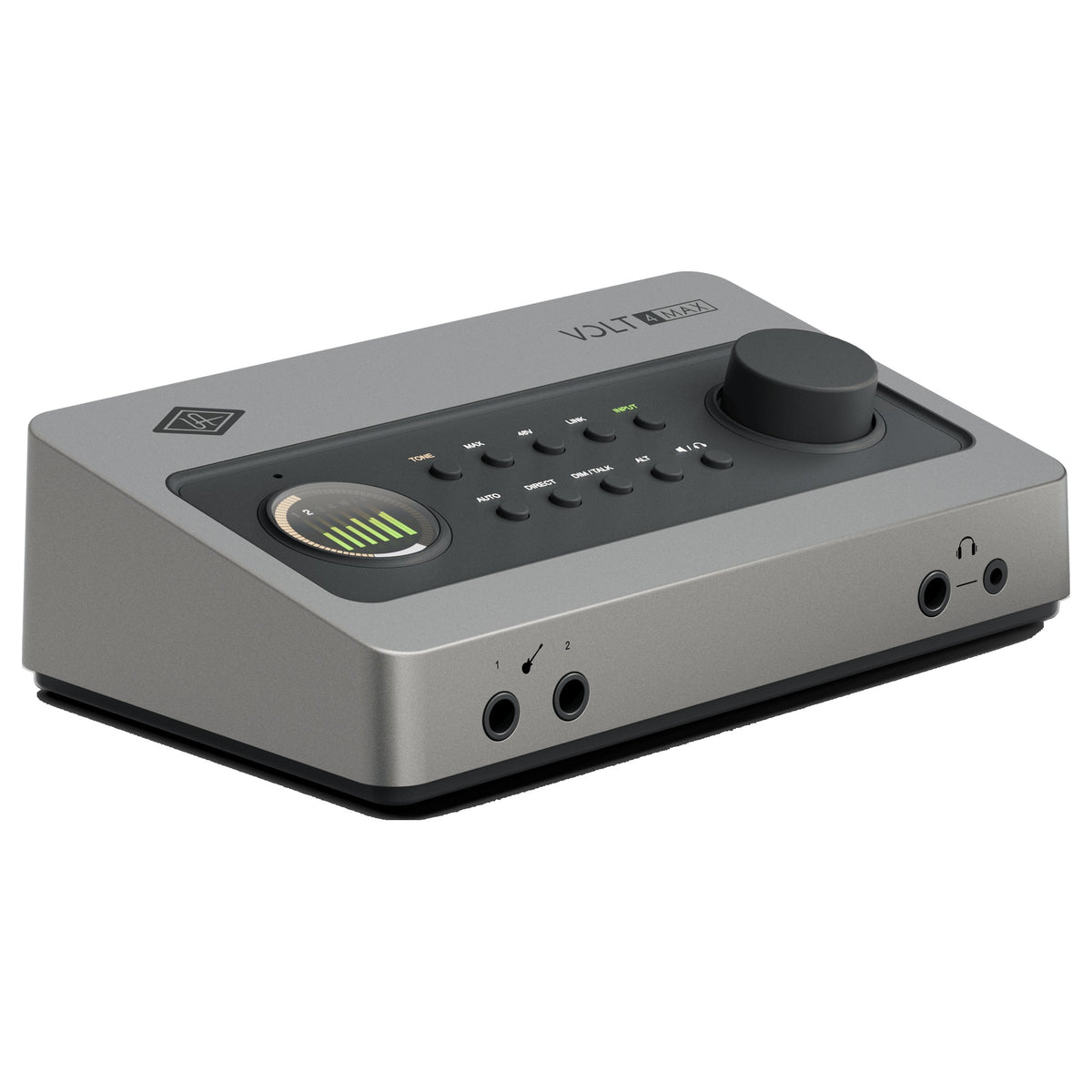 Universal Audio Volt 4 Max, front three-quarter view