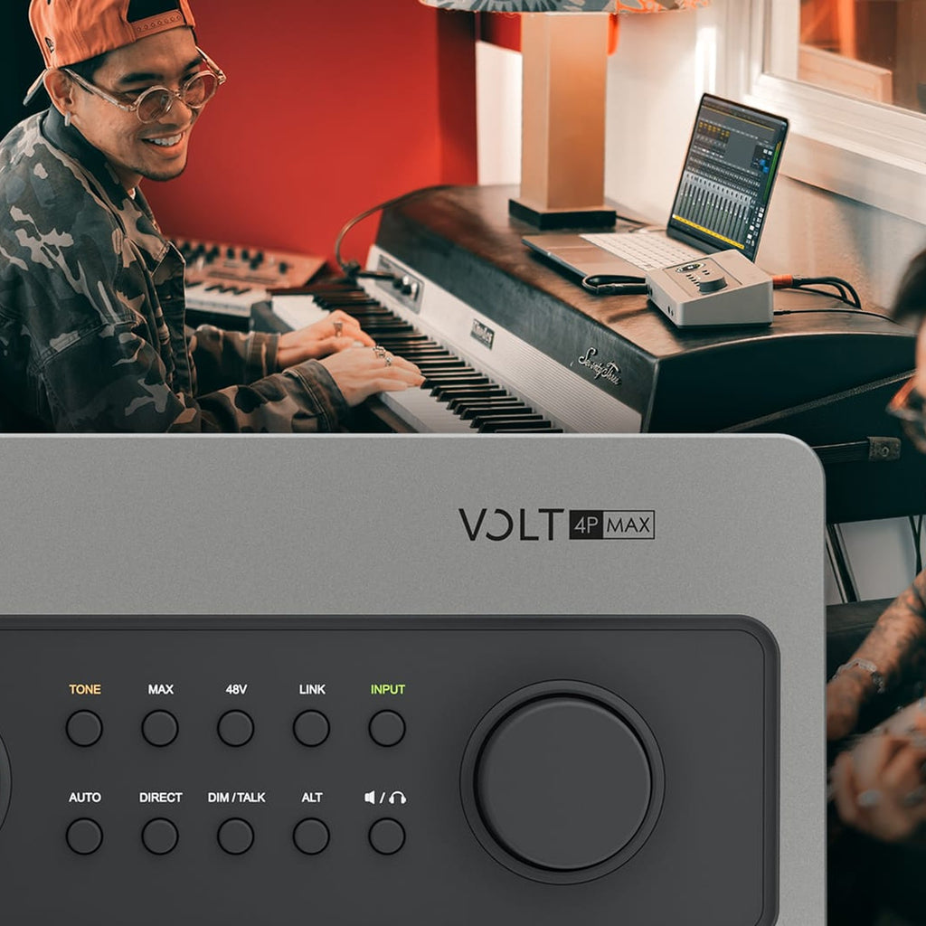 Universal Audio Volt 4P Max, in a home studio