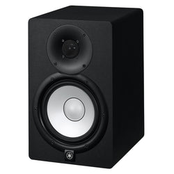 Yamaha HS7 active studio monitors, in black